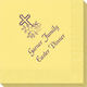 Floral Cross Napkins Image 3 of 3